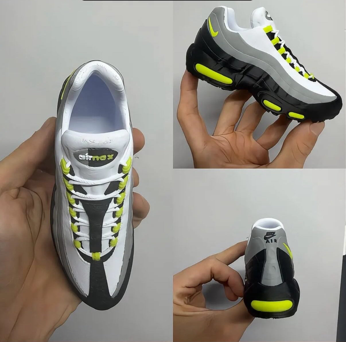 Airmax 95 OG neon Trainer 3d printed