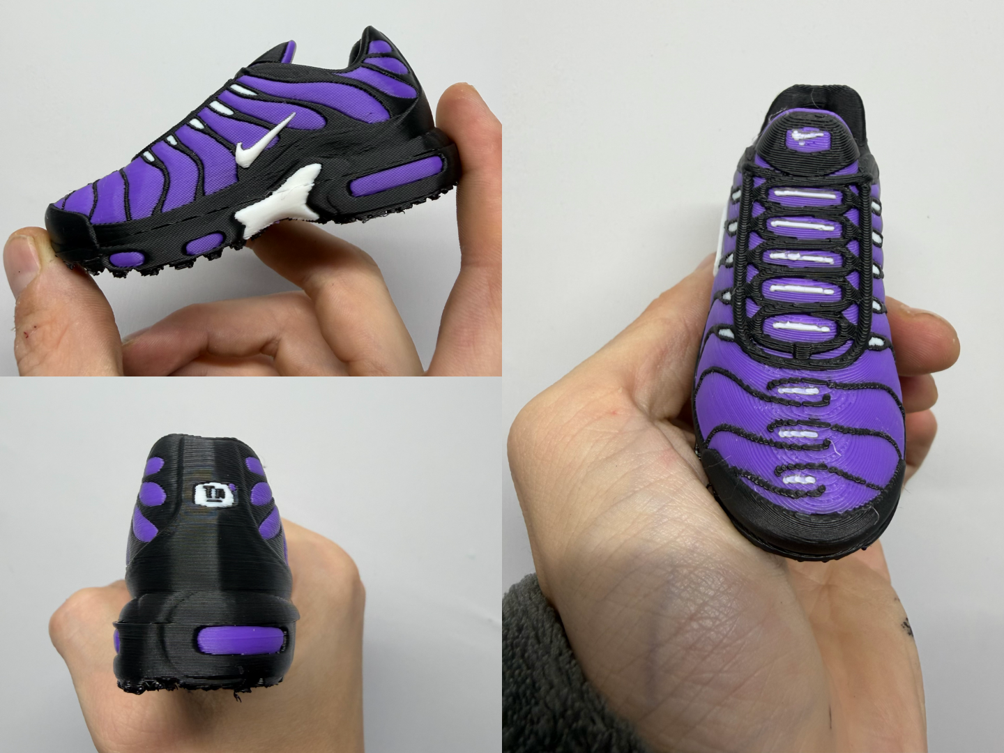 Nike Airmax  TN bag  charm  / accessory   (purple )